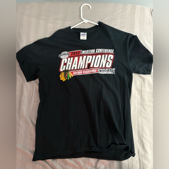 Gildan Other - Chicago Blackhawks 2013 Playoffs Shirt (Stanley Cup Year) NHL